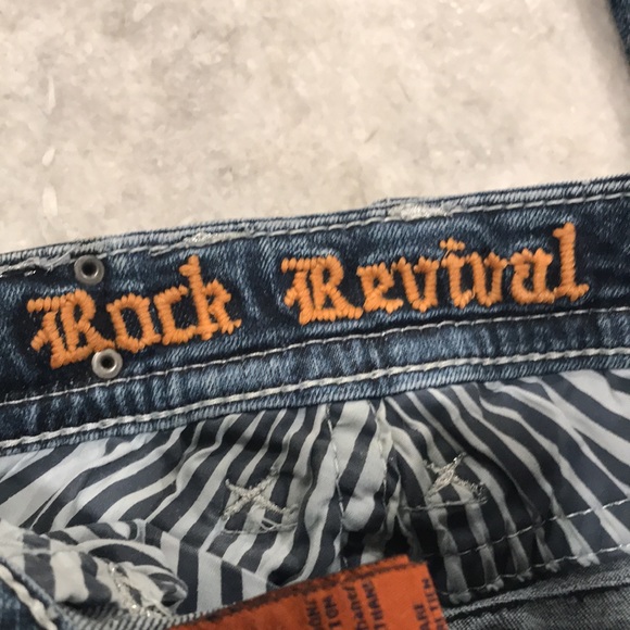 Rock Revival Ruella Straight Jeans Size 26 - Picture 8 of 11
